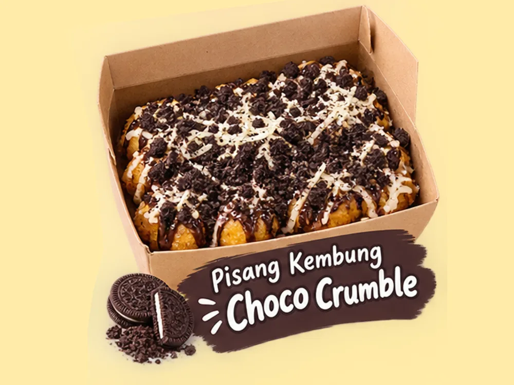 Pisang Kembung Choco Crumble