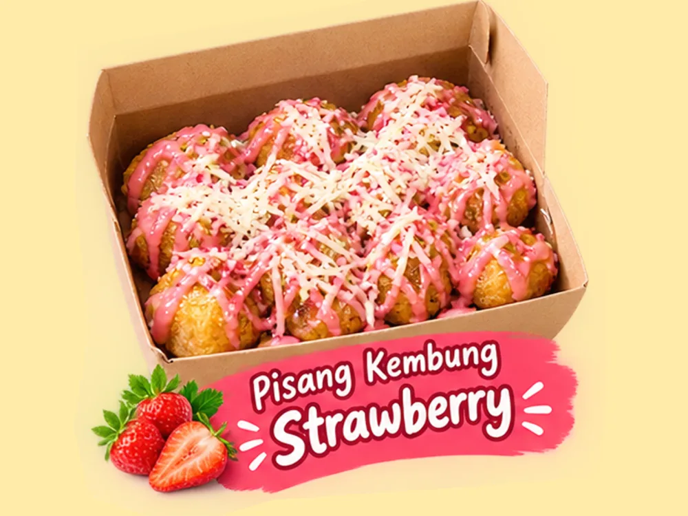 Pisang Kembung Strawberry