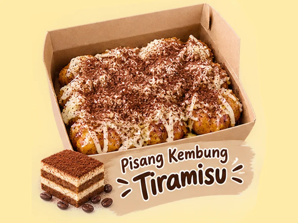 Pisang Kembung Tiramisu